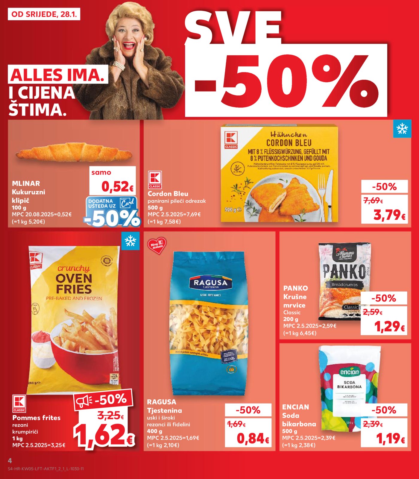 Kaufland katalog Akcija 28.01.-03.02.2026. Odabrane poslovnice
