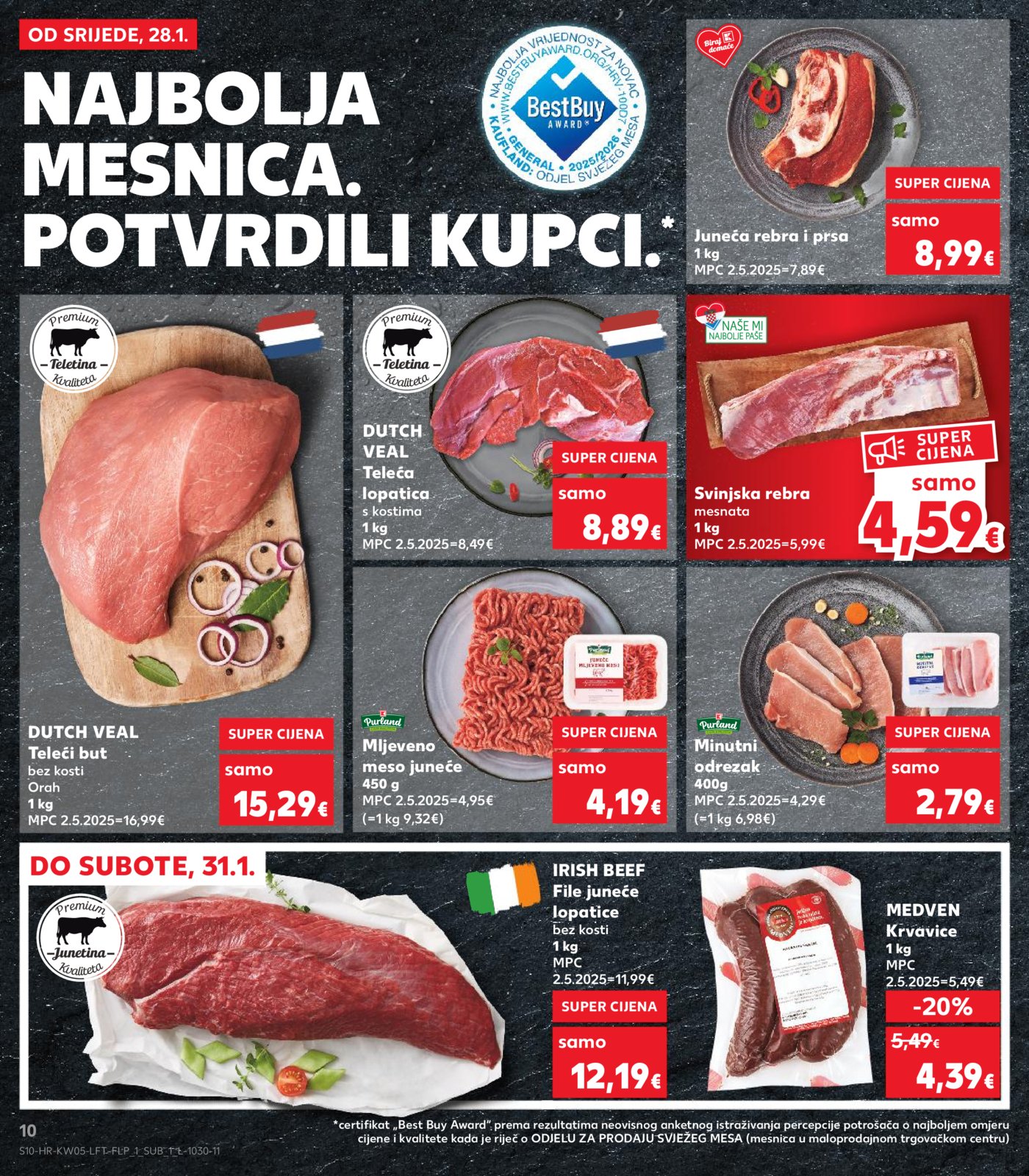Kaufland katalog Akcija 28.01.-03.02.2026. Odabrane poslovnice