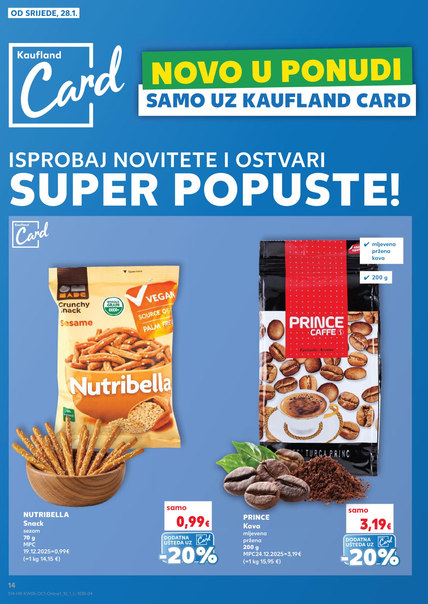 Kaufland katalog Kaufland marke 28.01.-03.02.2026. Odabrane poslovnice
