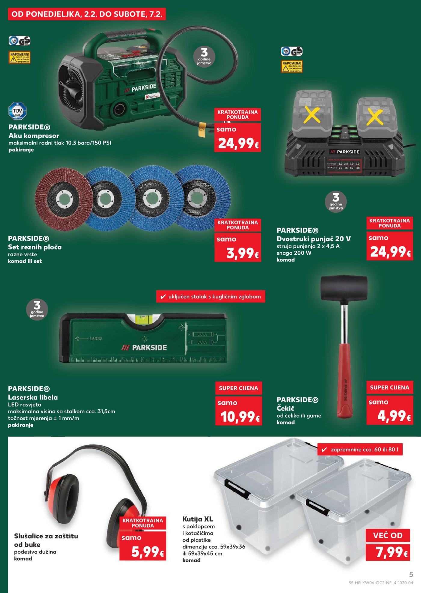 Kaufland katalog Neprehrambenih proizvoda 04.02.-10.02.2026. VG, Po, Ro, Vo, Vu, DS, Ma, Iv, Lučko