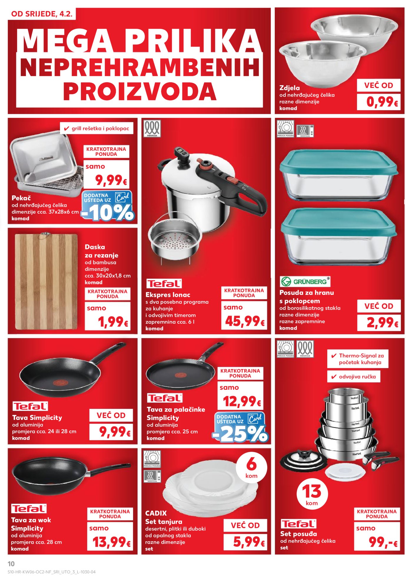 Kaufland katalog Neprehrambenih proizvoda 04.02.-10.02.2026. VG, Po, Ro, Vo, Vu, DS, Ma, Iv, Lučko