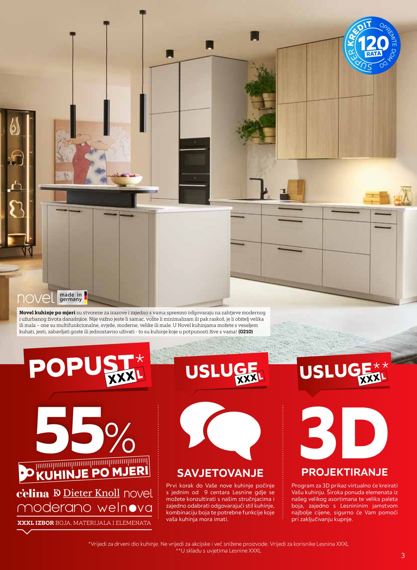 Lesnina katalog Akcija kuhinja 02.02.-28.02.2026.