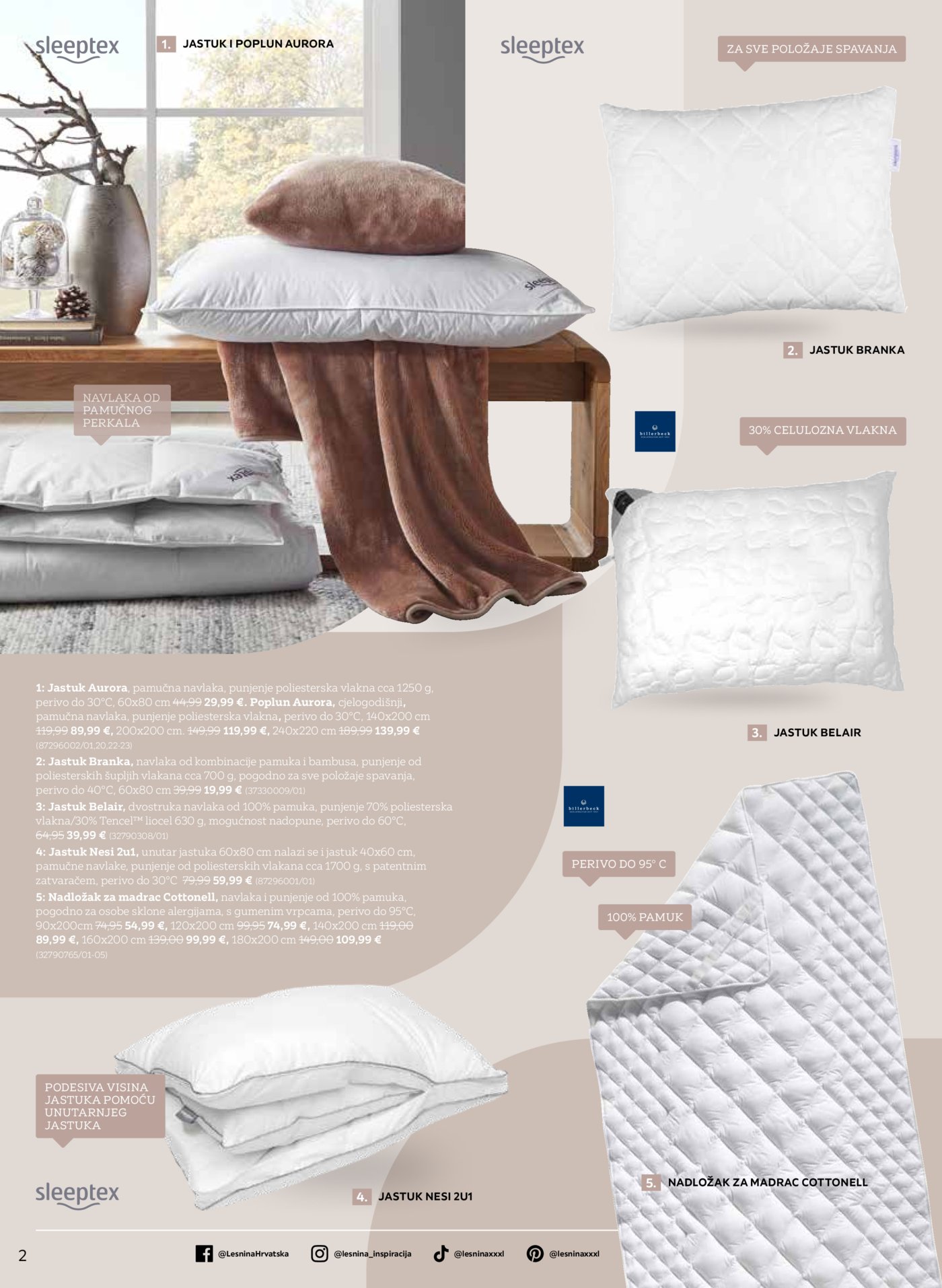 Lesnina katalog spavanje sa stilom 02.02.28.02.2026.