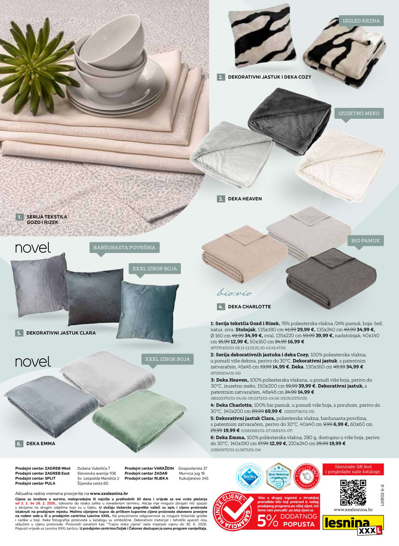 Lesnina katalog spavanje sa stilom 02.02.28.02.2026.