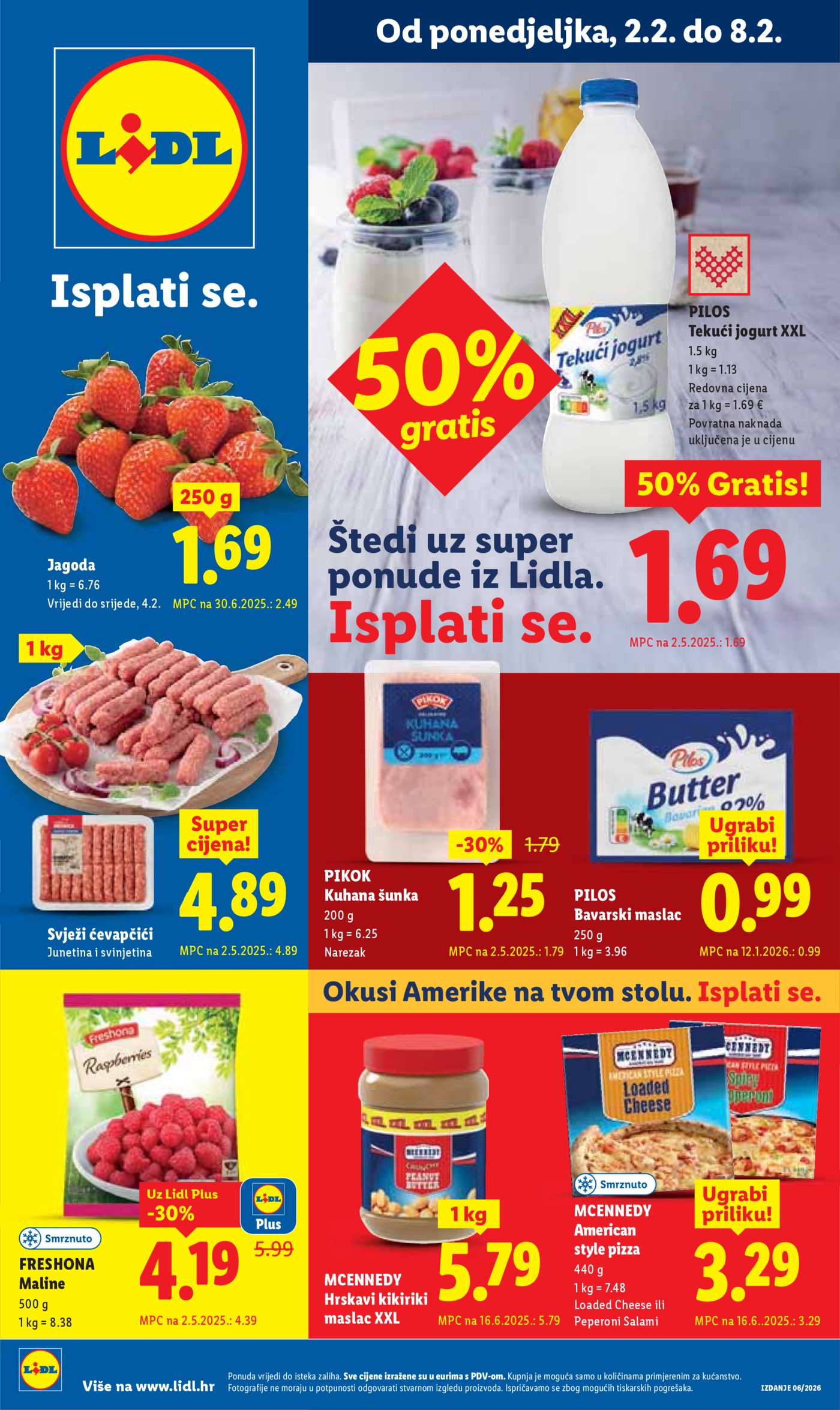 Lidl Super ponuda od ponedjeljka 02.02.-08.02.2026.