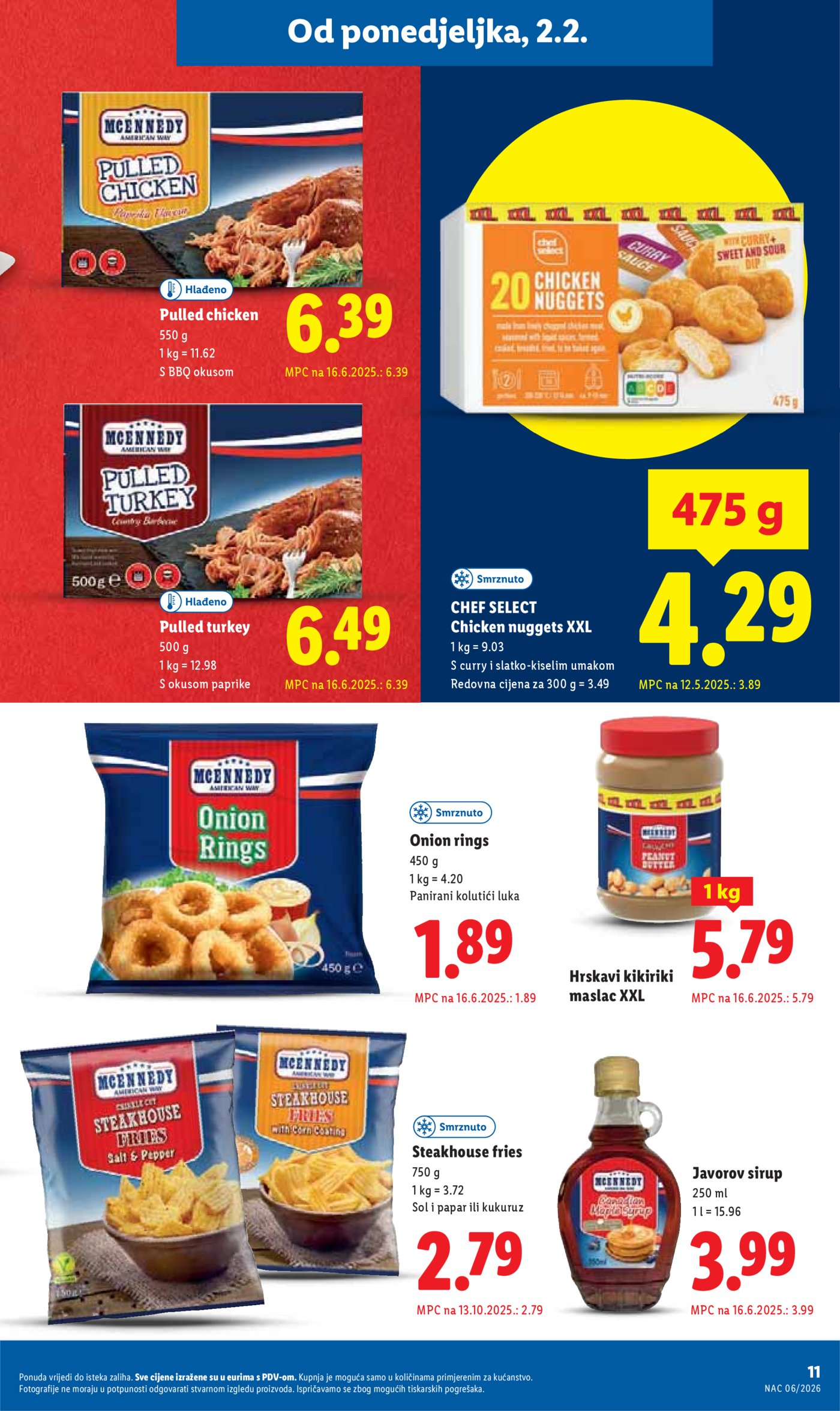 Lidl Super ponuda od ponedjeljka 02.02.-08.02.2026.