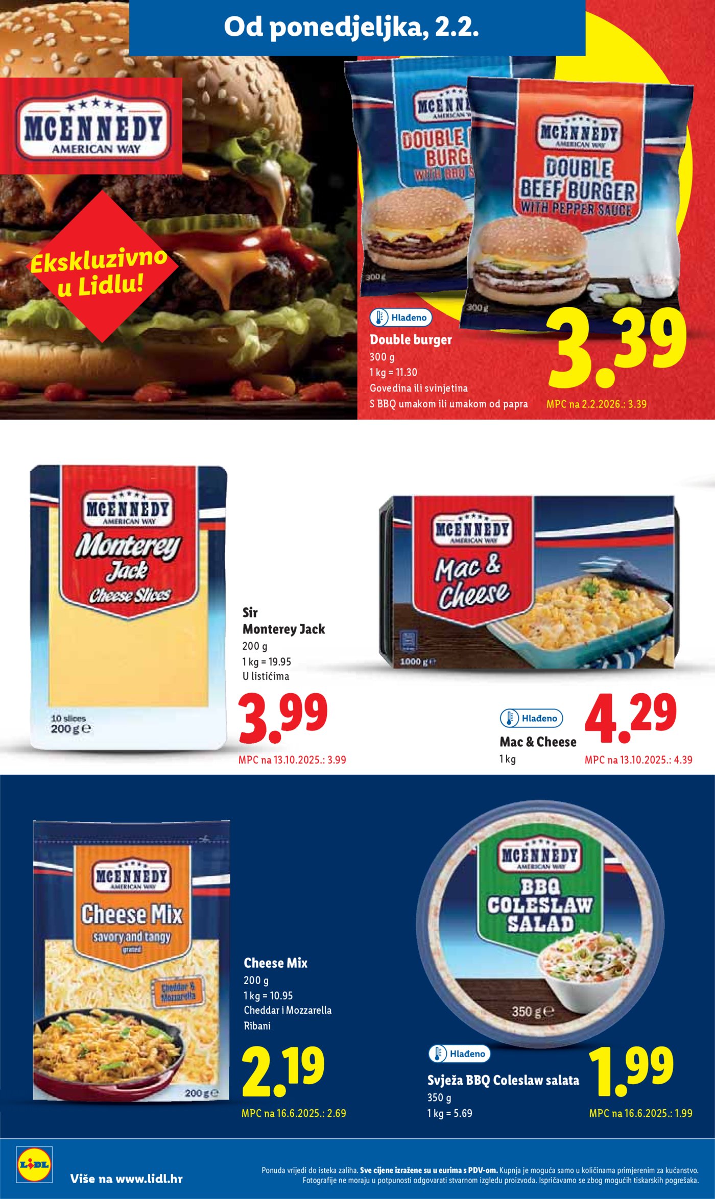 Lidl Super ponuda od ponedjeljka 02.02.-08.02.2026.