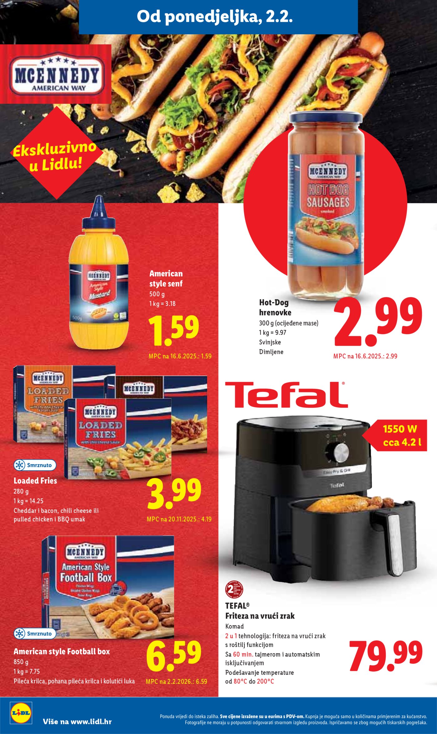 Lidl Super ponuda od ponedjeljka 02.02.-08.02.2026.