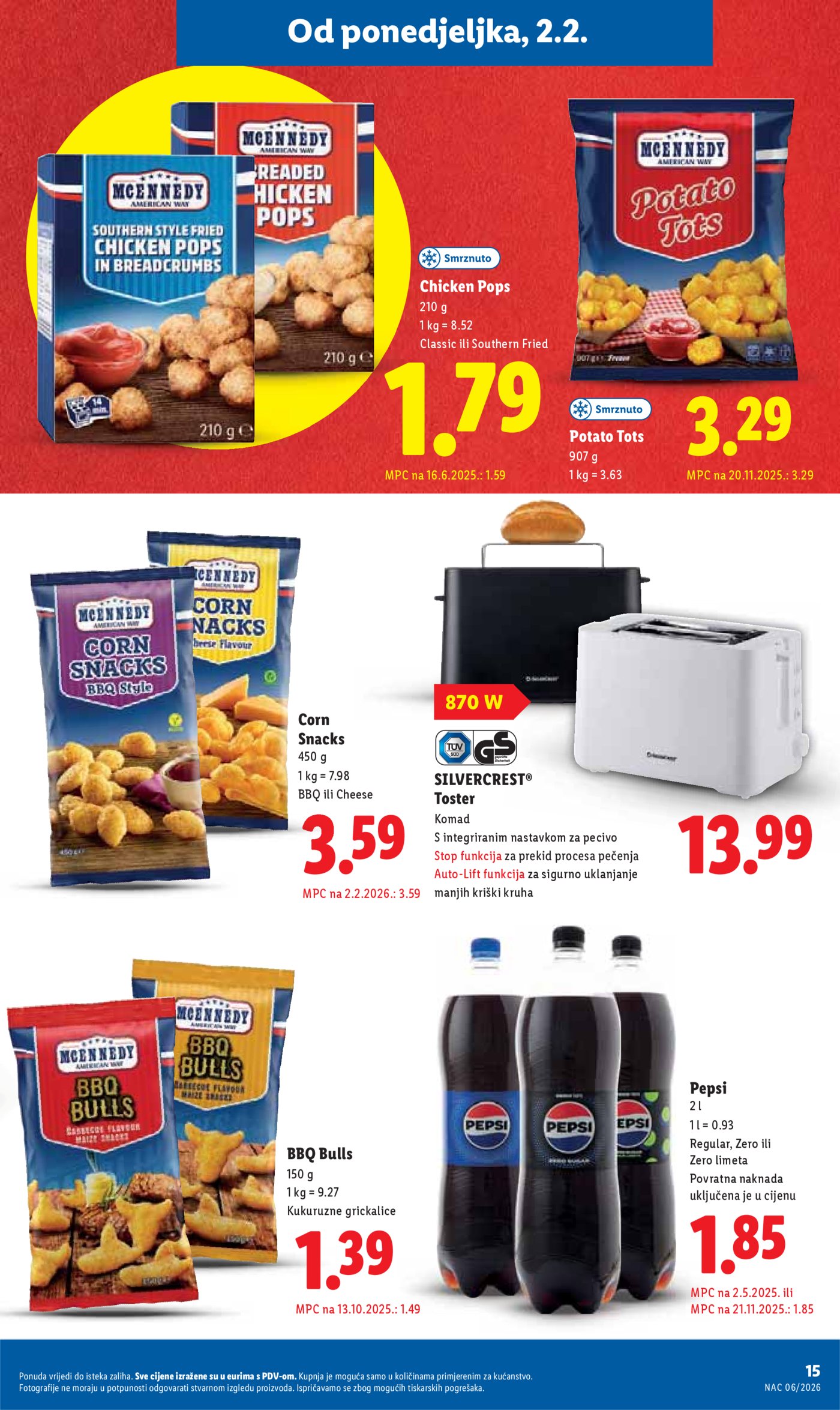 Lidl Super ponuda od ponedjeljka 02.02.-08.02.2026.