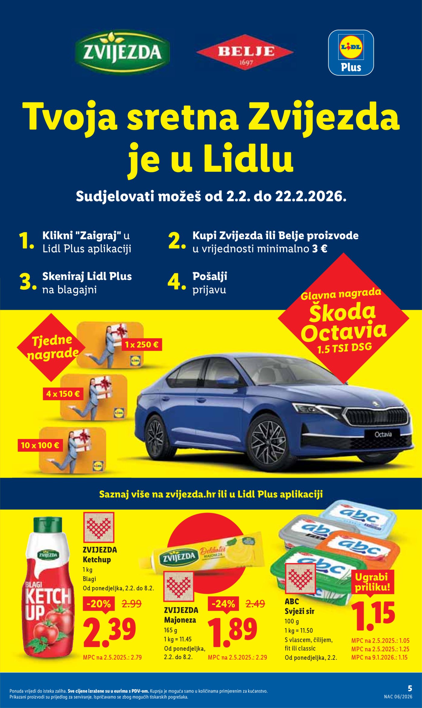Lidl Super ponuda od ponedjeljka 02.02.-08.02.2026.