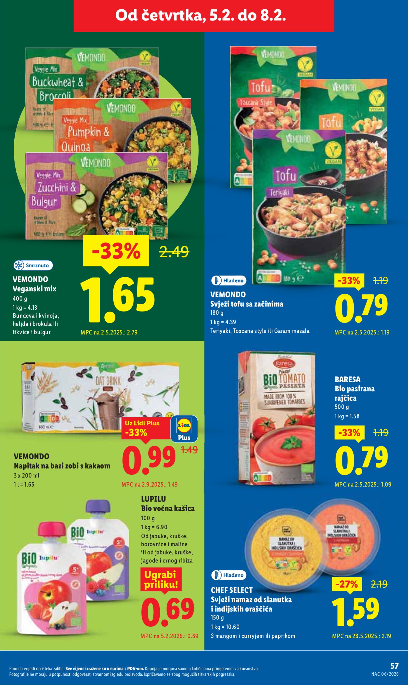 Lidl Super ponuda od ponedjeljka 02.02.-08.02.2026.