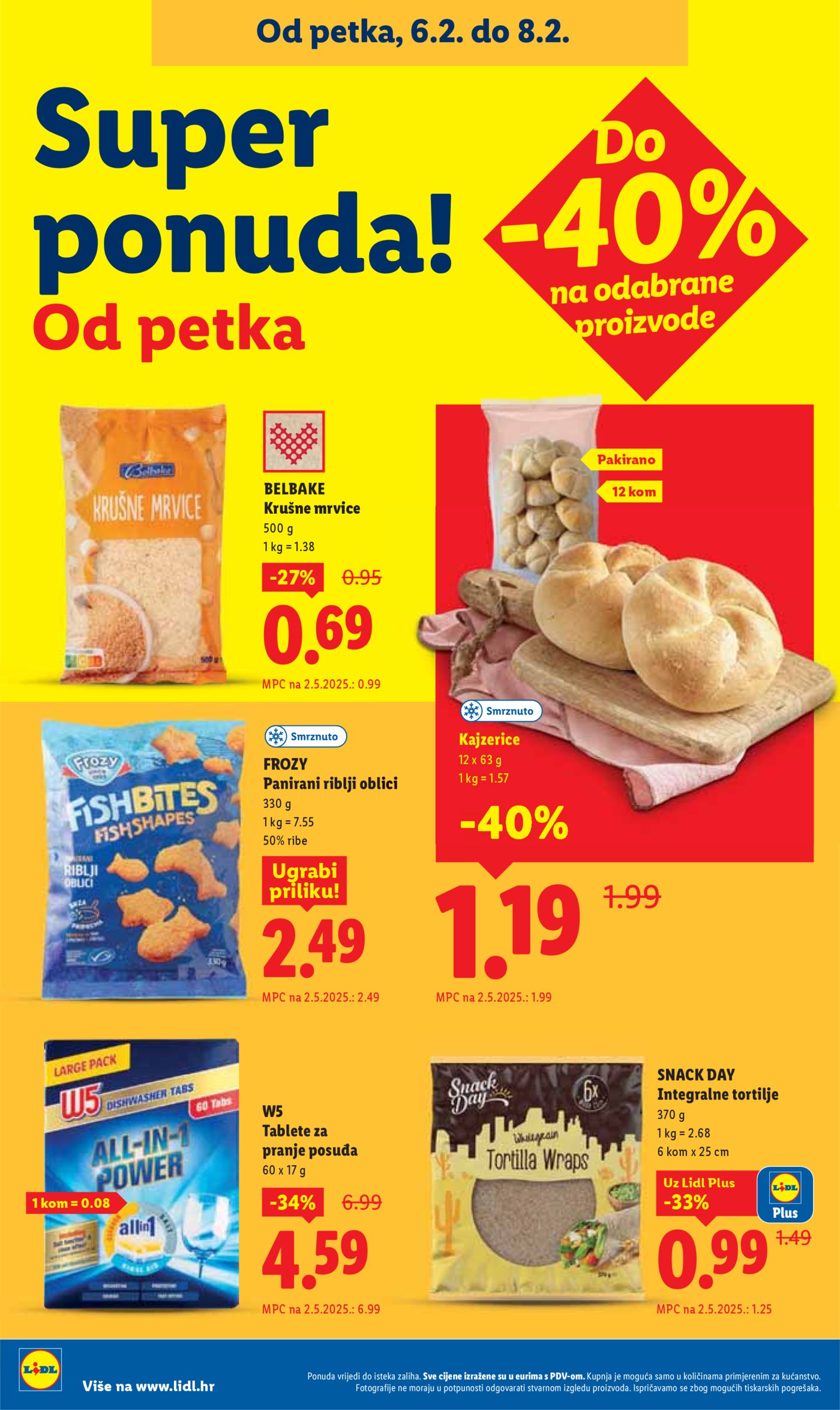 Lidl Super ponuda od ponedjeljka 02.02.-08.02.2026.