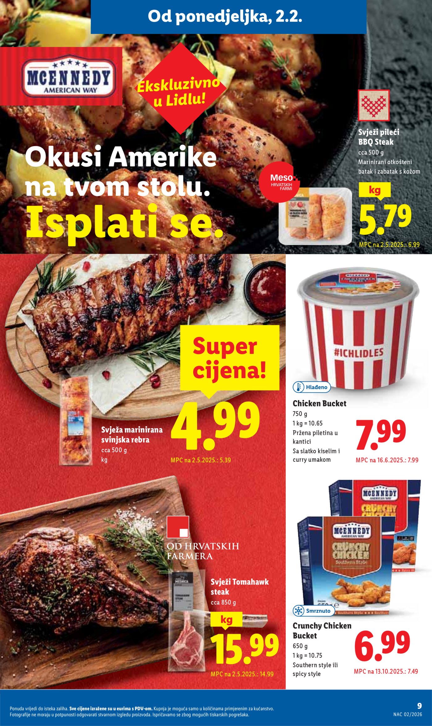 Lidl Super ponuda od ponedjeljka 02.02.-08.02.2026.