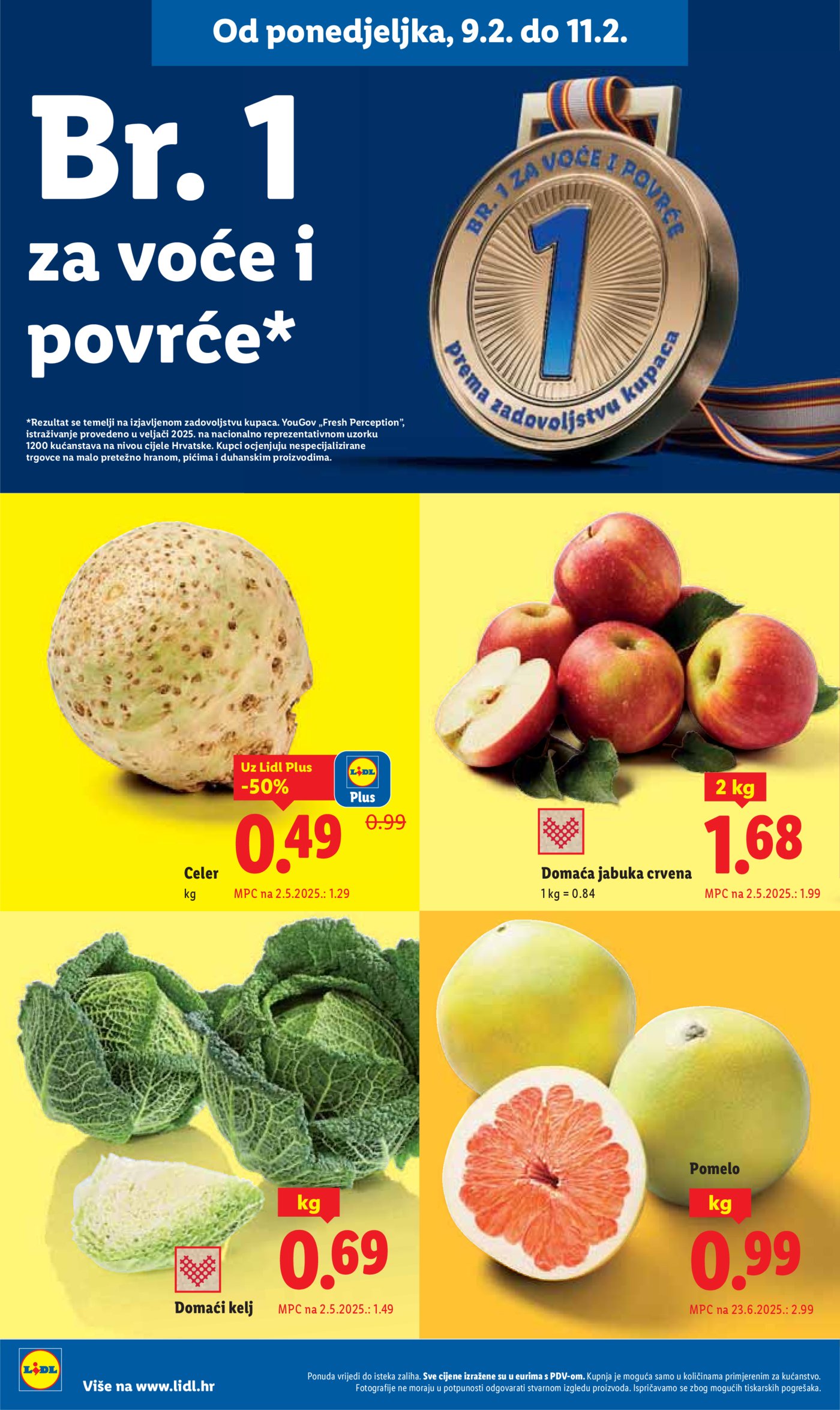 Lidl Super ponuda od ponedjeljka 09.02.-14.02.2026.