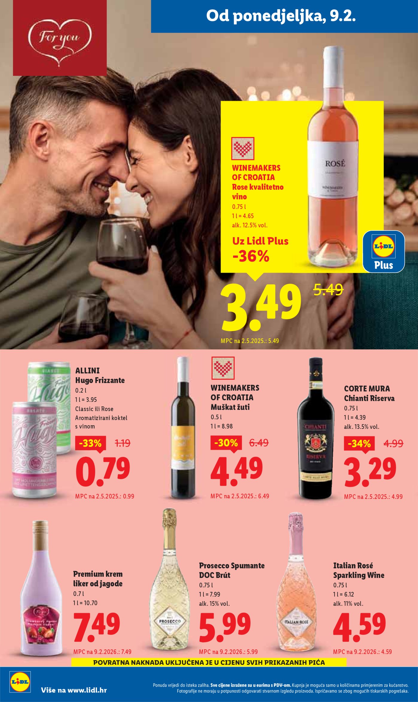 Lidl Super ponuda od ponedjeljka 09.02.-14.02.2026.