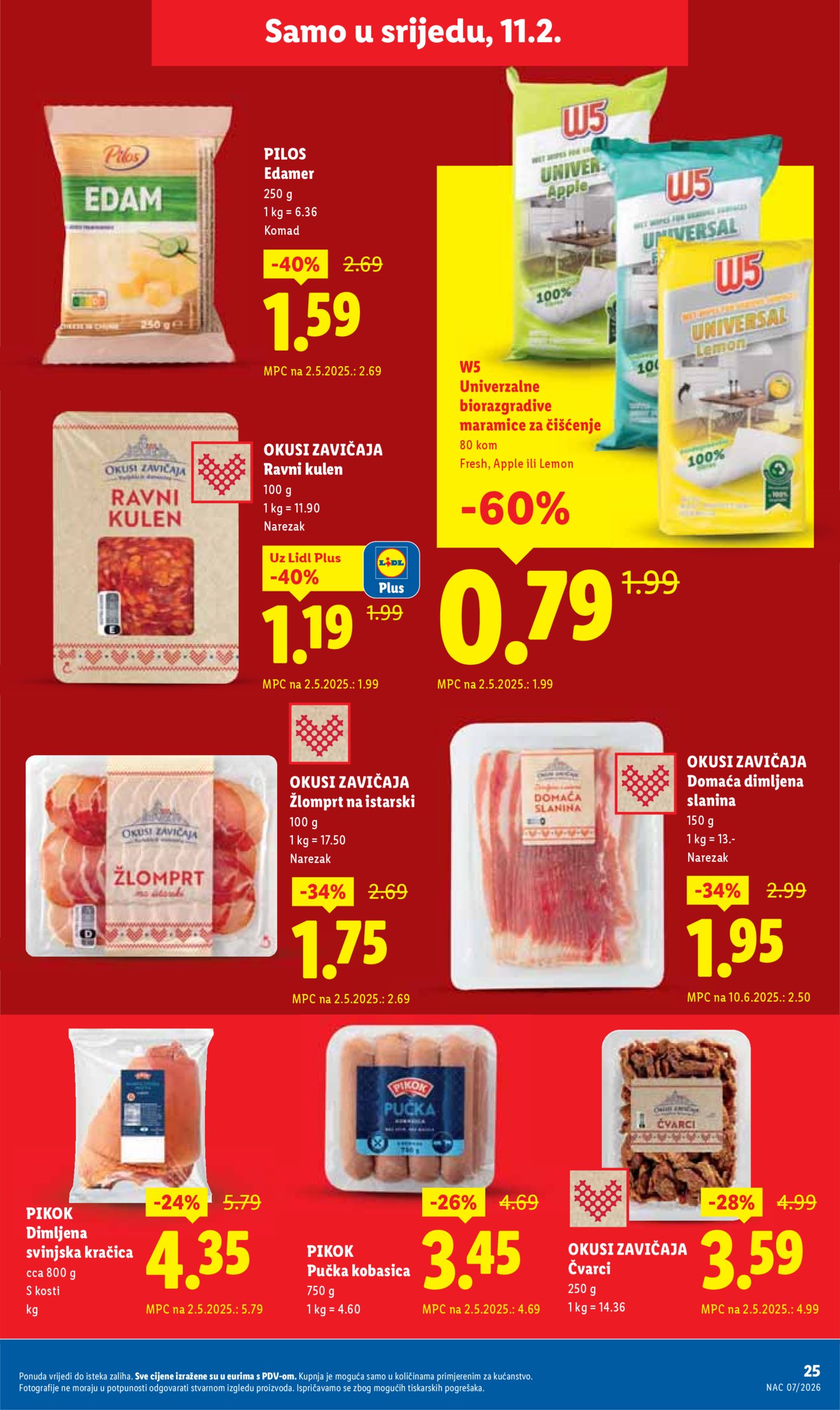 Lidl Super ponuda od ponedjeljka 09.02.-14.02.2026.