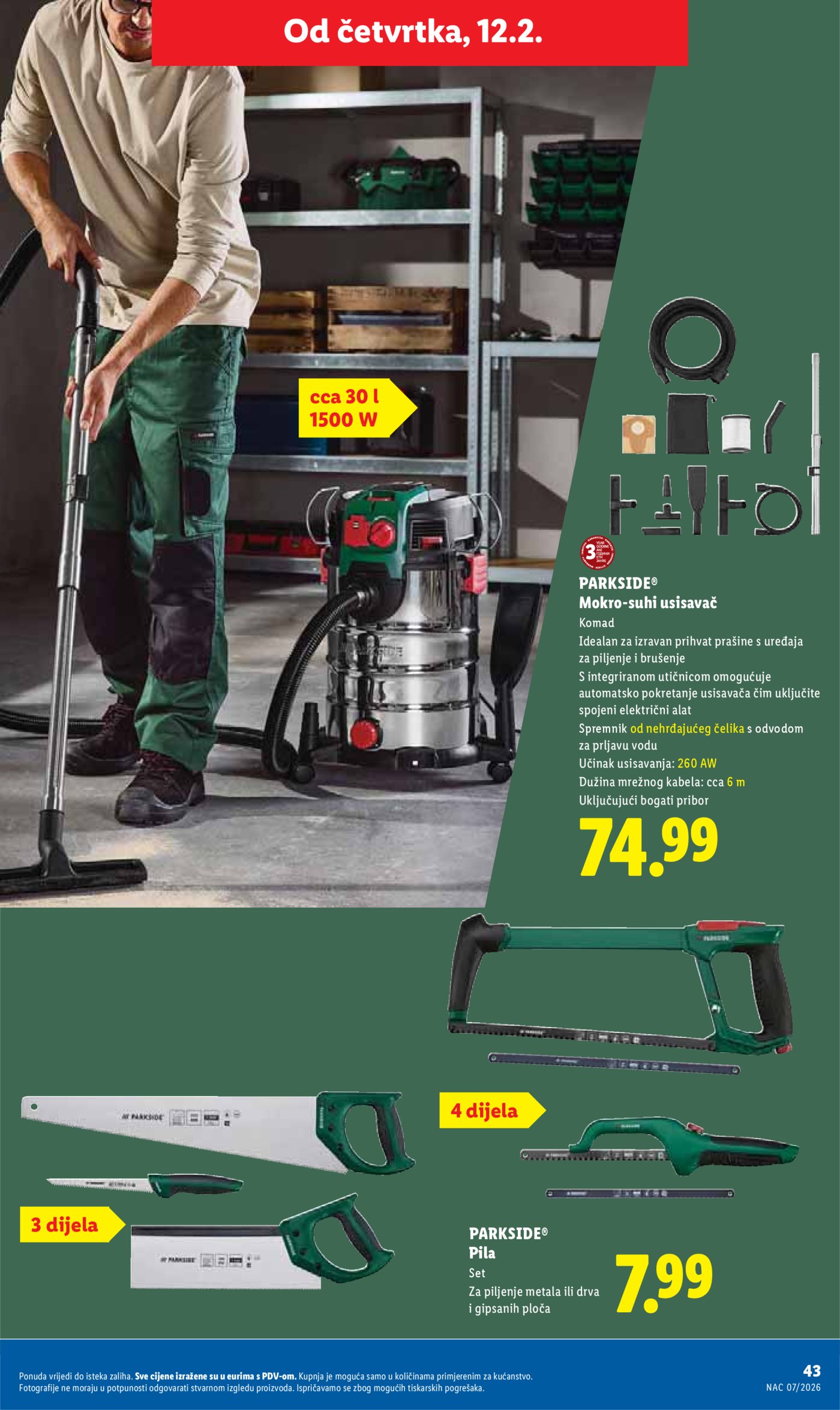 Lidl Super ponuda od ponedjeljka 09.02.-14.02.2026.