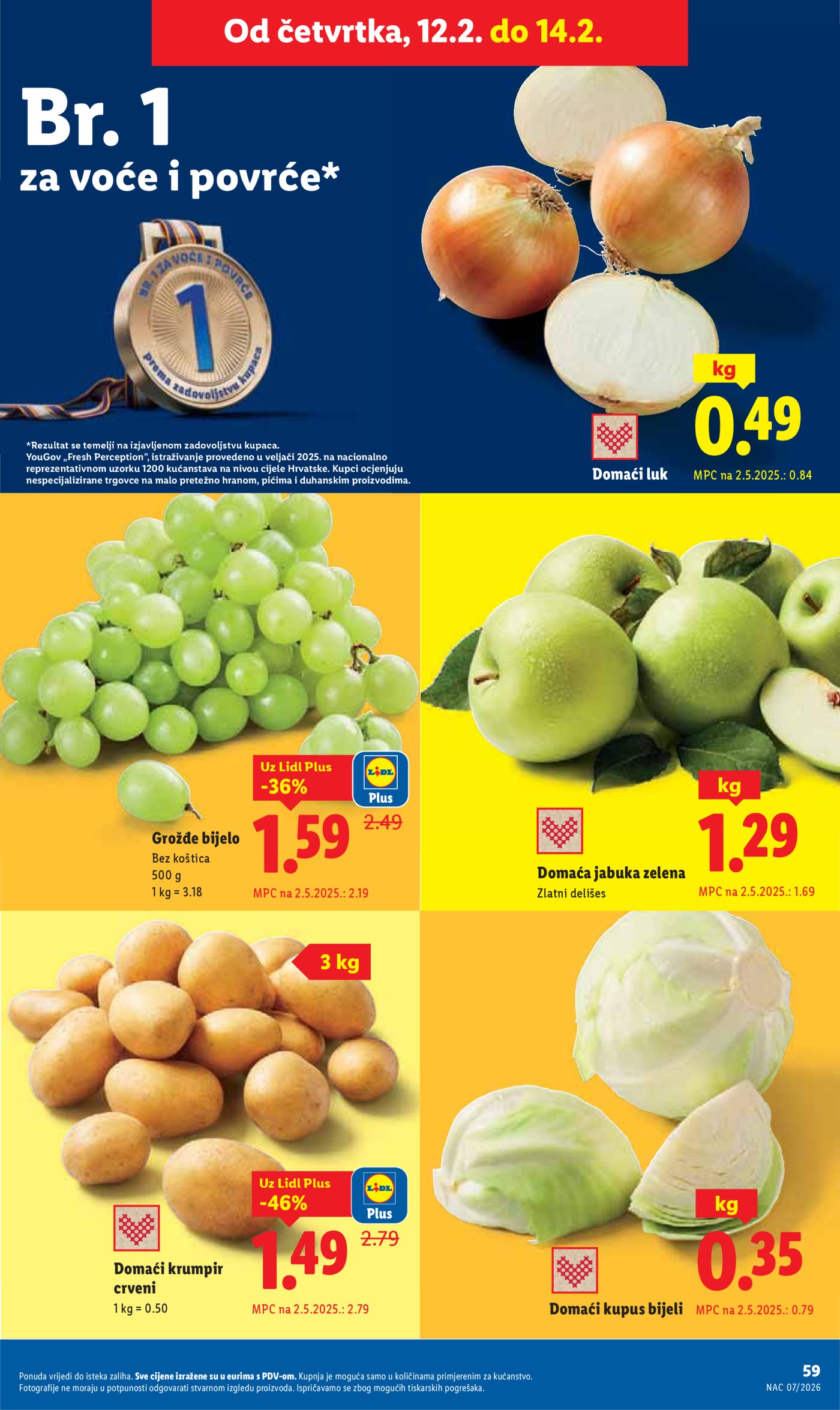 Lidl Super ponuda od ponedjeljka 09.02.-14.02.2026.
