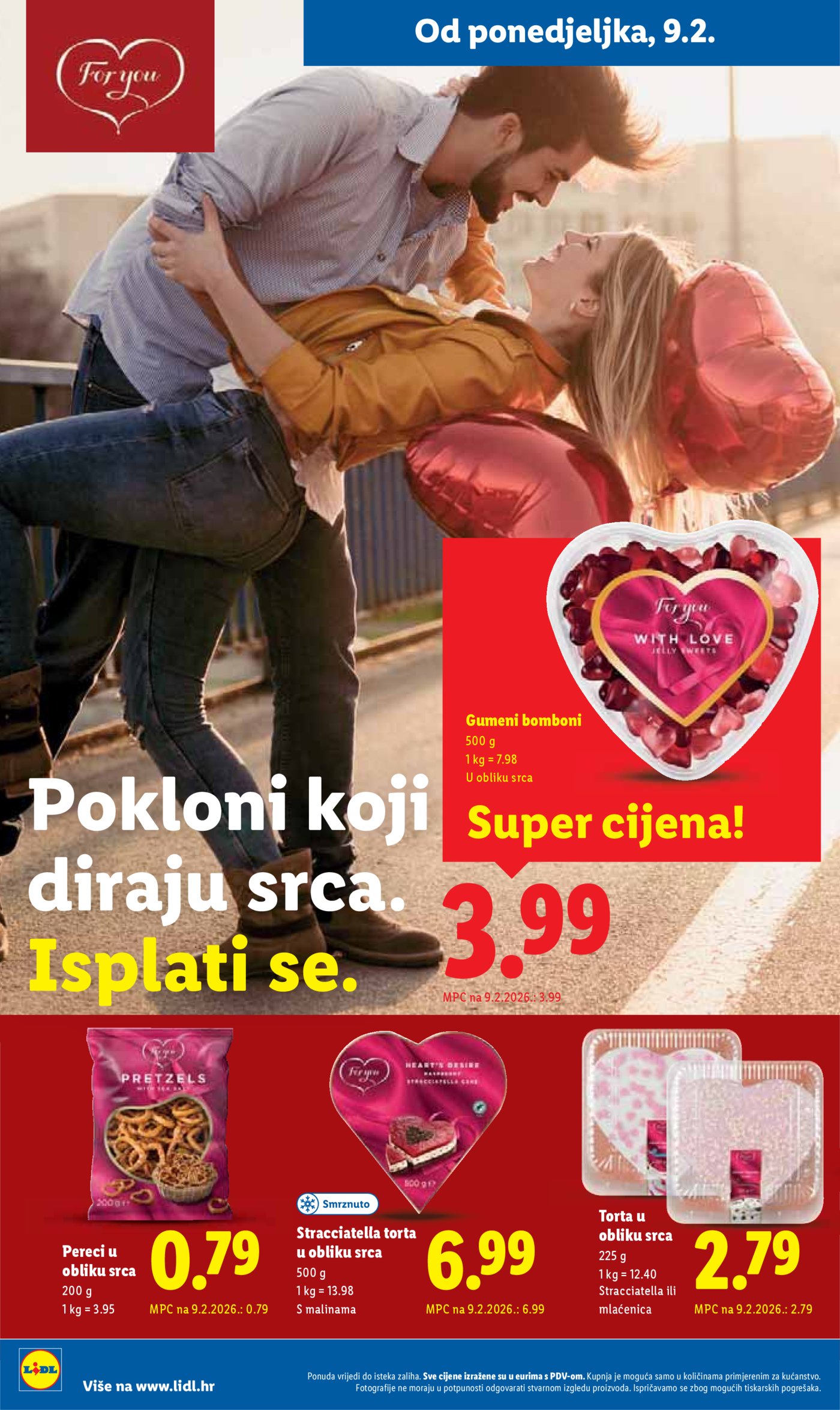 Lidl Super ponuda od ponedjeljka 09.02.-14.02.2026.