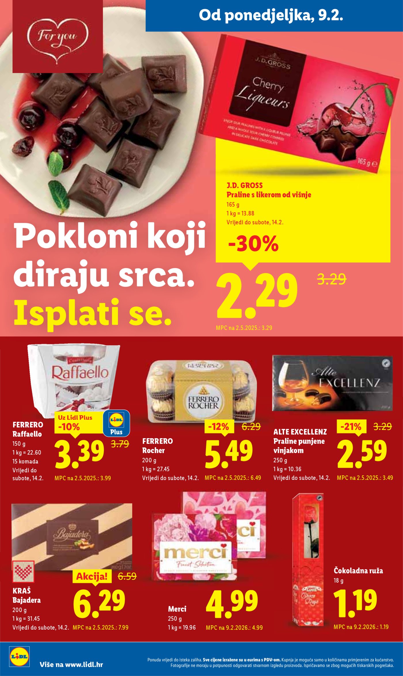 Lidl Super ponuda od ponedjeljka 09.02.-14.02.2026.
