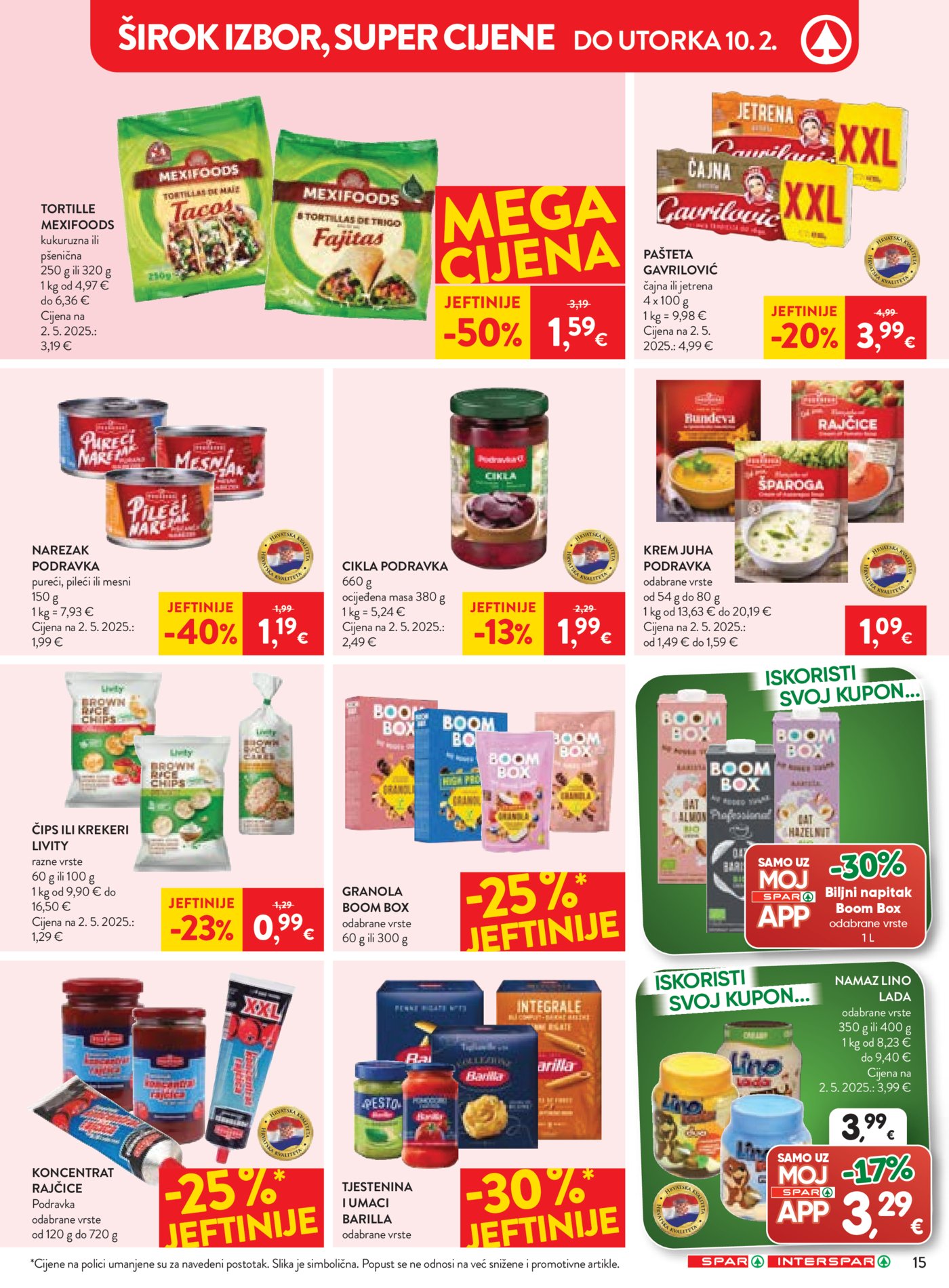 SPAR - INTERSPAR katalog Akcija 04.02. - 10.02.2026.