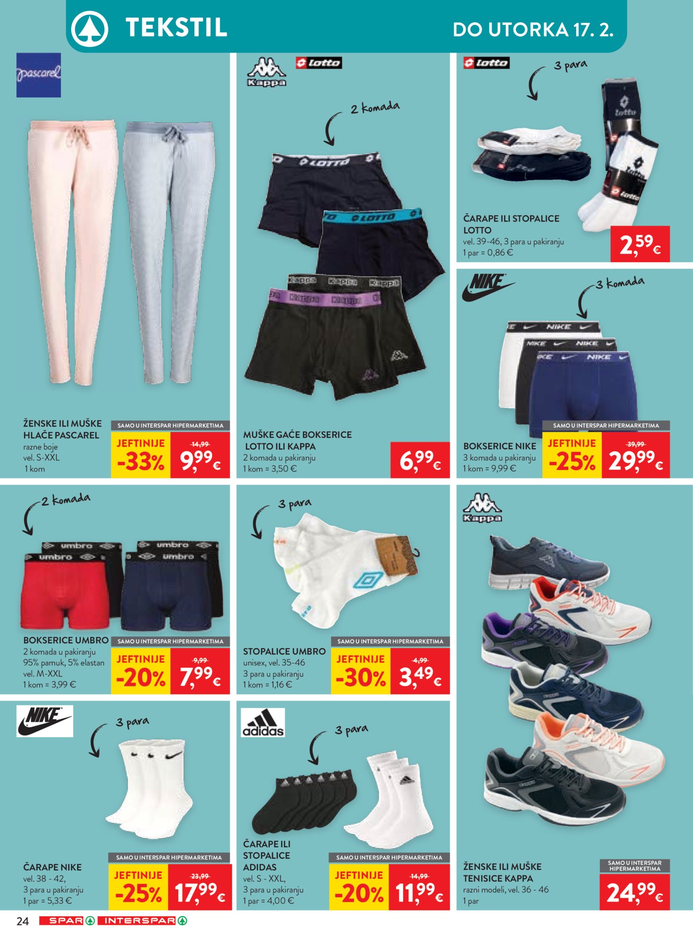 SPAR - INTERSPAR katalog Akcija 04.02. - 10.02.2026.