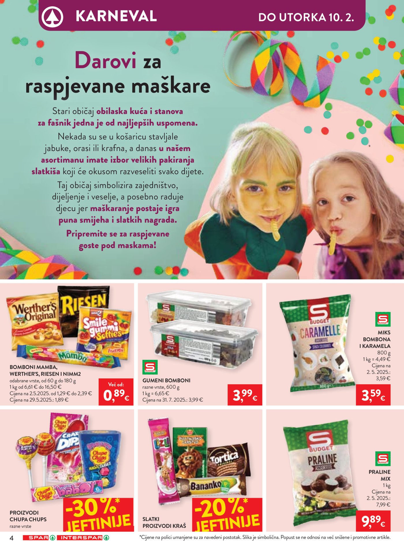SPAR - INTERSPAR katalog Akcija 04.02. - 10.02.2026.