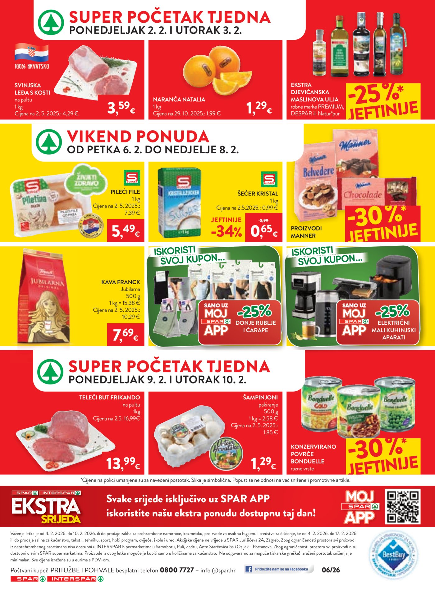 SPAR - INTERSPAR katalog Akcija 04.02. - 10.02.2026.