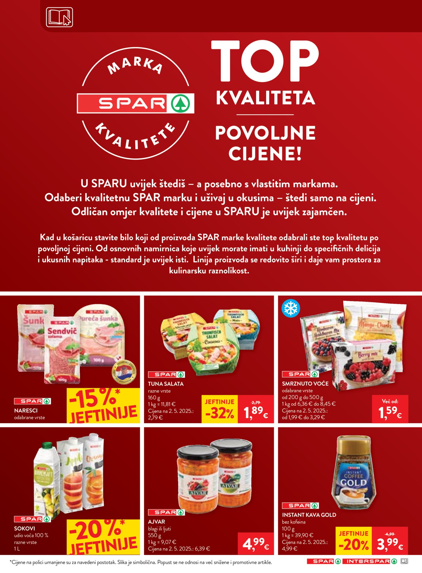 SPAR - INTERSPAR katalog Akcija 04.02. - 10.02.2026.