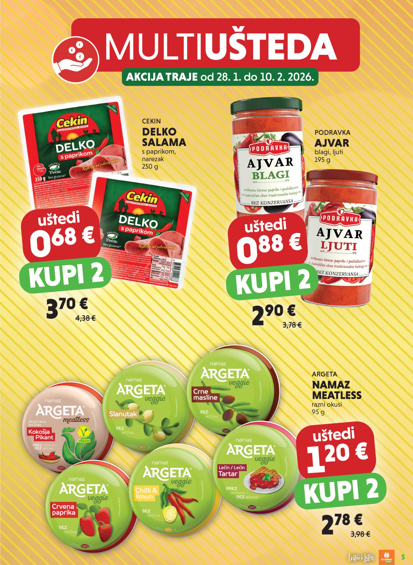 Studenac multiušteda 28.01.-10.02.2026.