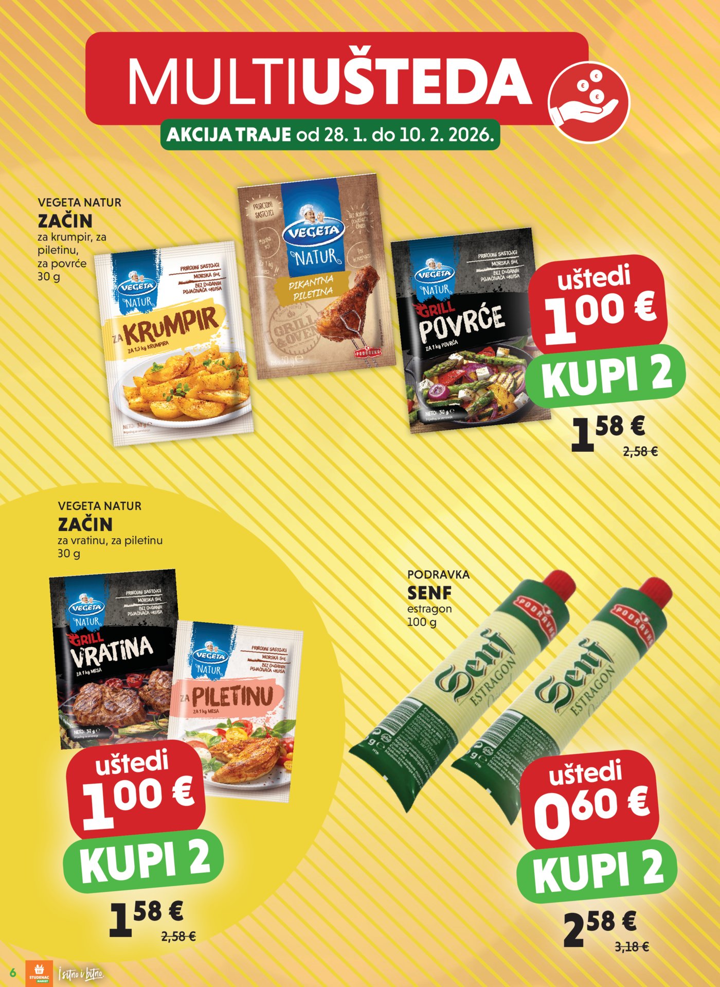 Studenac multiušteda 28.01.-10.02.2026.