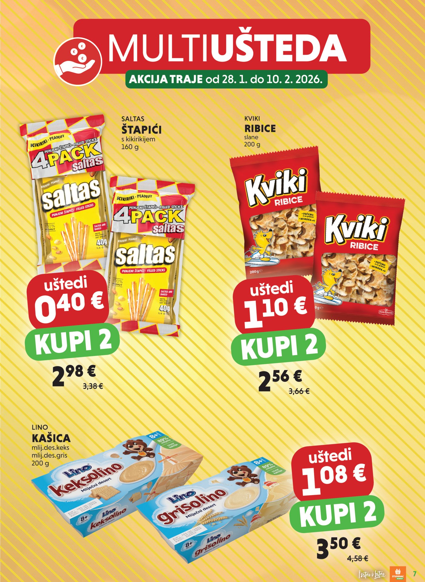 Studenac multiušteda 28.01.-10.02.2026.