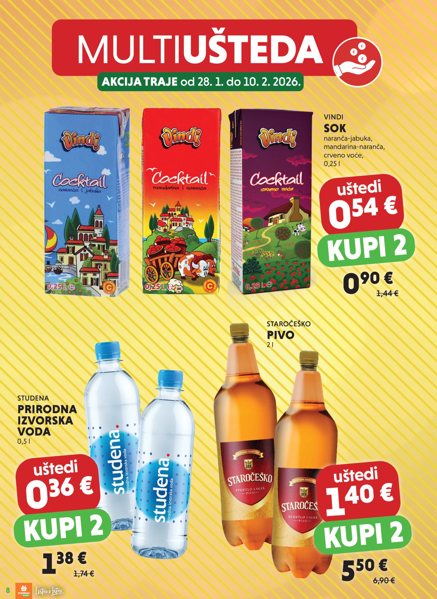 Studenac multiušteda 28.01.-10.02.2026.