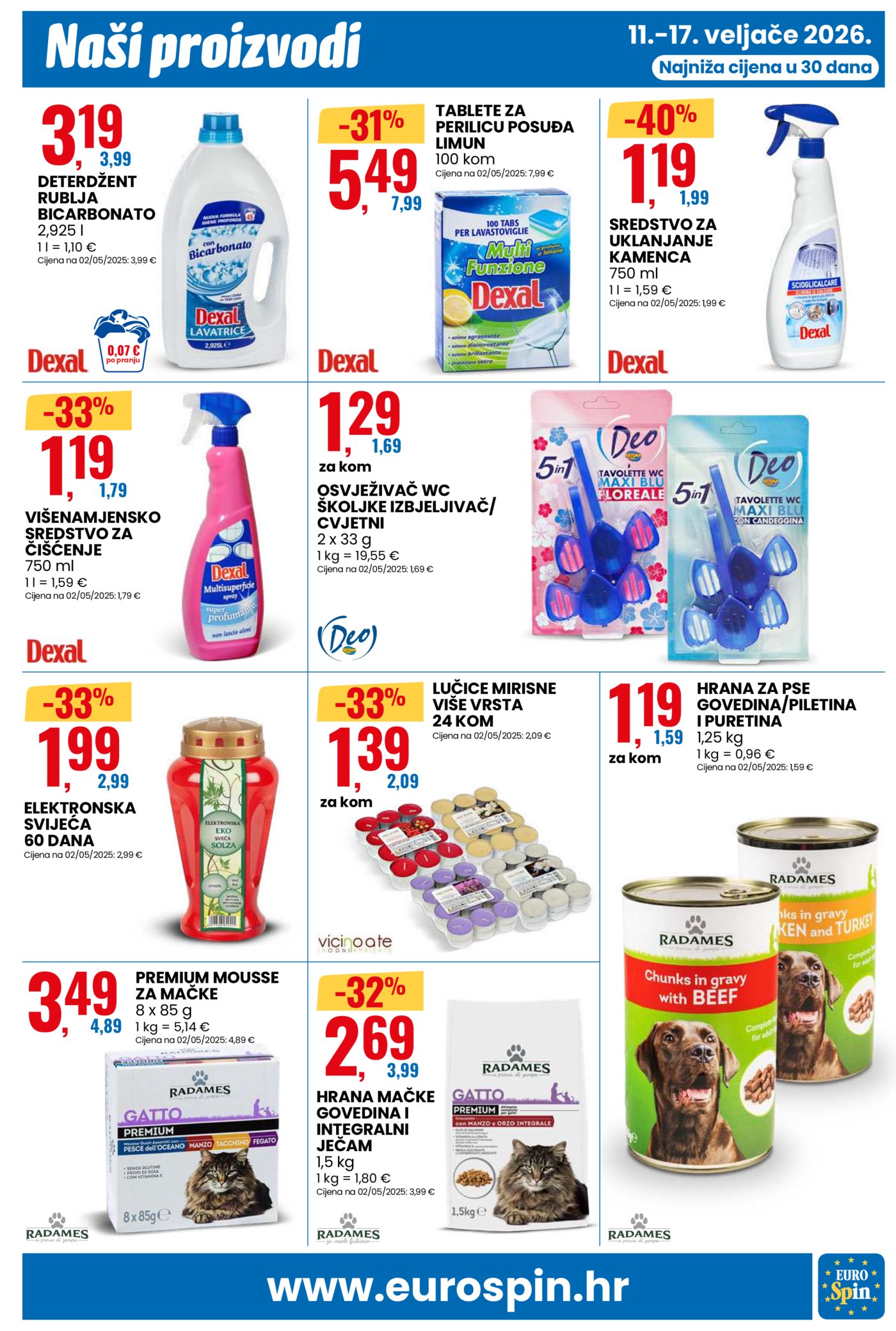Eurospin katalog Akcija 11.02.-17.02.2026.