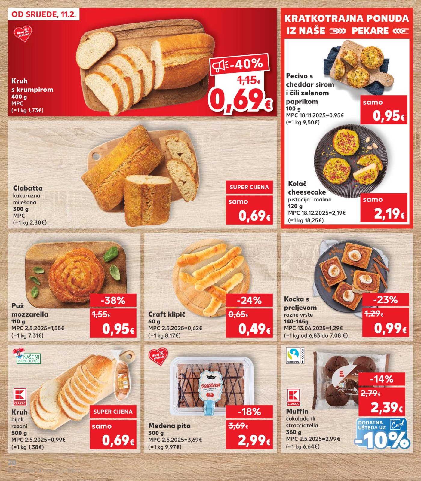 Kaufland katalog Akcija 11.02.-.17.02.2026. Odabrane poslovnice