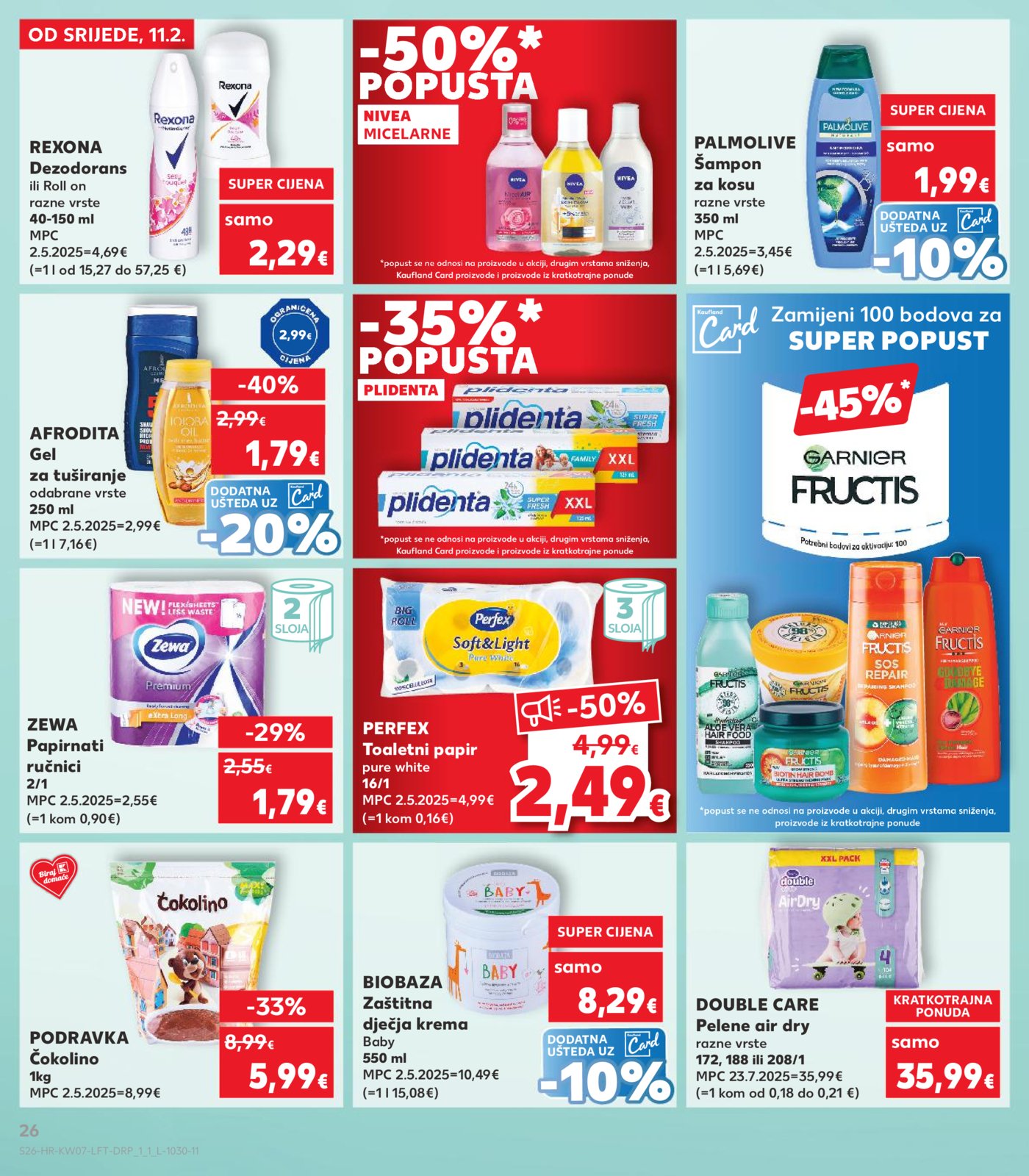 Kaufland katalog Akcija 11.02.-.17.02.2026. Odabrane poslovnice