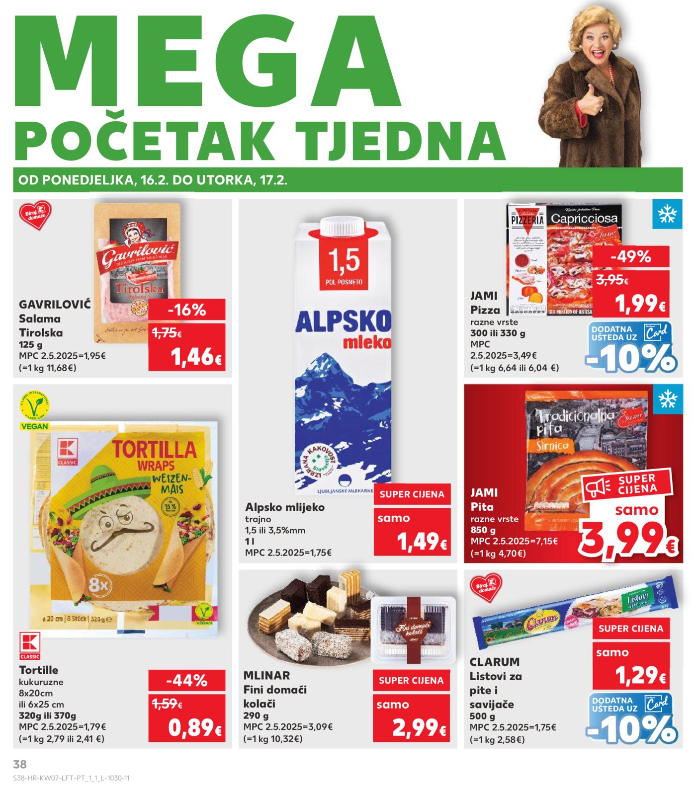 Kaufland katalog Akcija 11.02.-.17.02.2026. Odabrane poslovnice