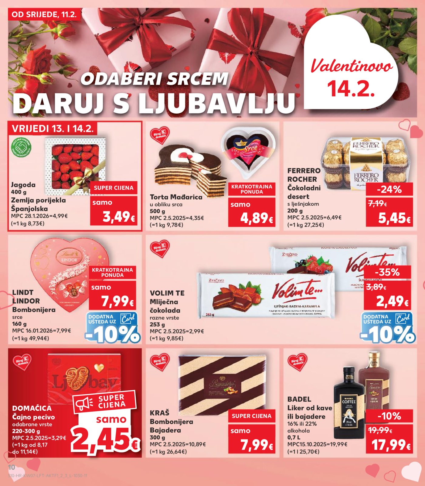 Kaufland katalog Akcija 11.02.-.17.02.2026. Odabrane poslovnice