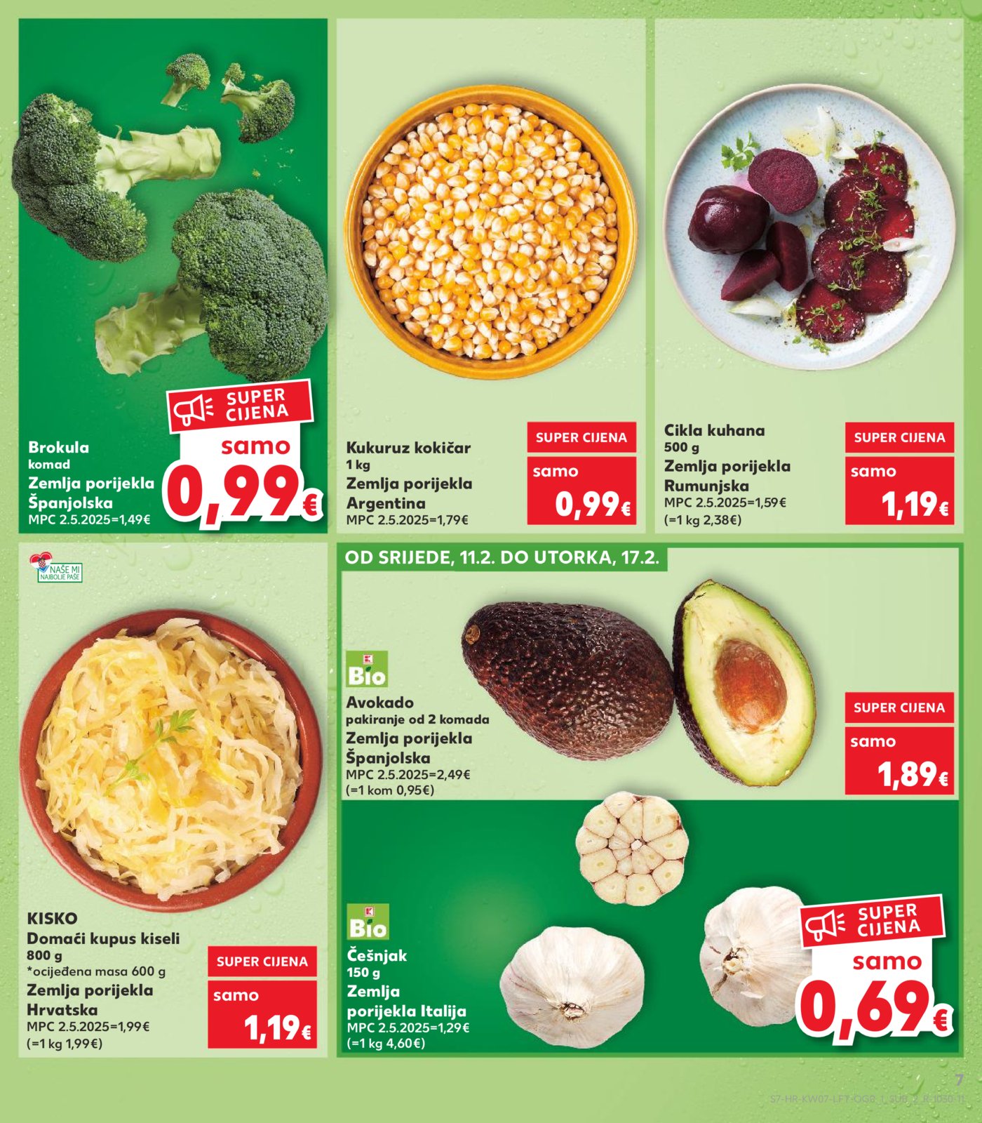 Kaufland katalog Akcija 11.02.-.17.02.2026. Vg, Po, Ro, Vo, Vu, DS, Ma, Iv, Lu