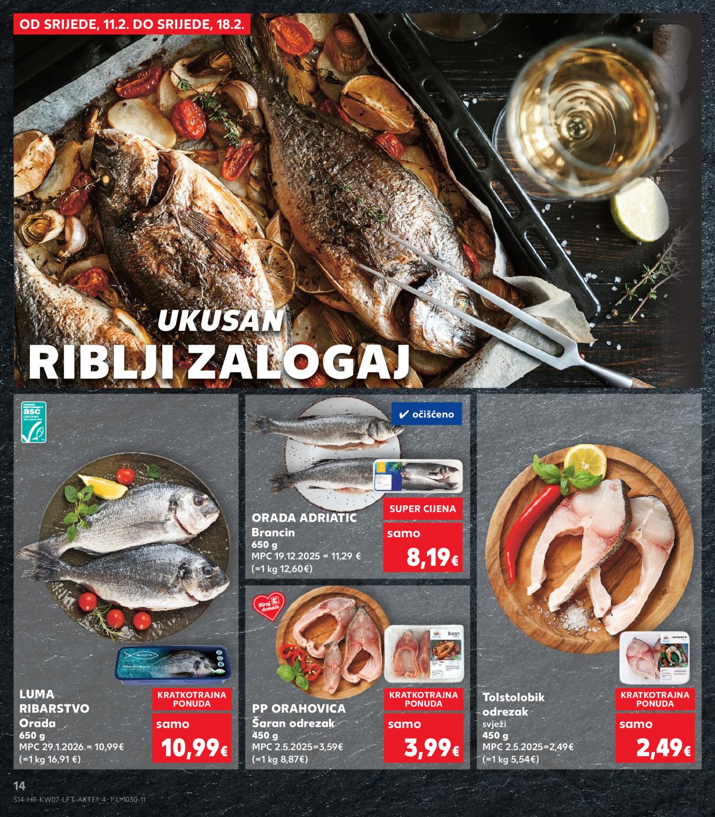 Kaufland katalog Akcija 11.02.-.17.02.2026. Vg, Po, Ro, Vo, Vu, DS, Ma, Iv, Lu