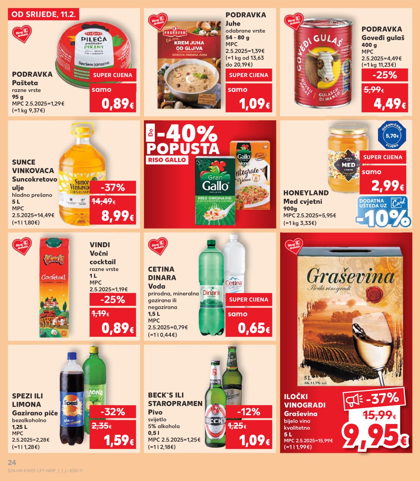 Kaufland katalog Akcija 11.02.-.17.02.2026. Vg, Po, Ro, Vo, Vu, DS, Ma, Iv, Lu