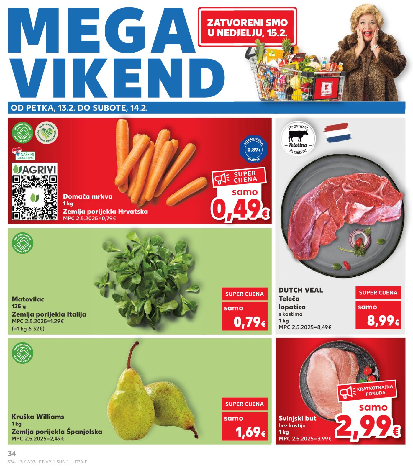 Kaufland katalog Akcija 11.02.-.17.02.2026. Vg, Po, Ro, Vo, Vu, DS, Ma, Iv, Lu