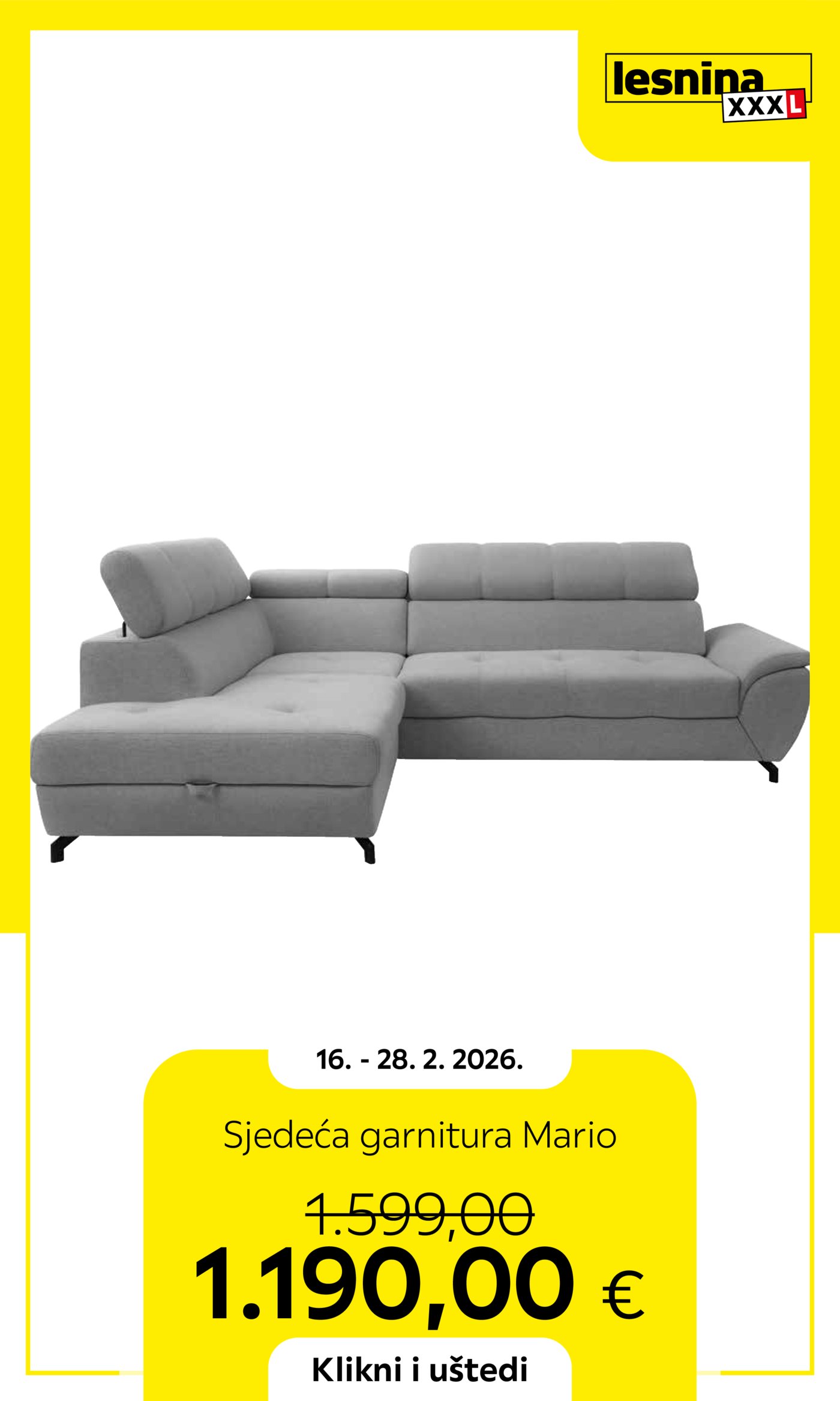 Lesnina katalog Akcija 16.02.-28.02.2026.