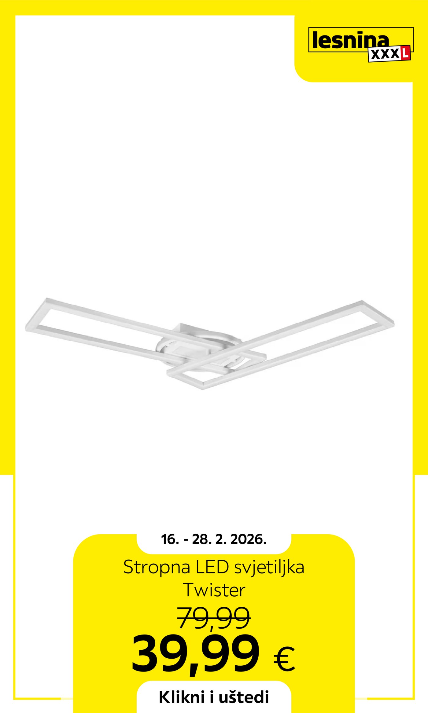 Lesnina katalog Akcija 16.02.-28.02.2026.