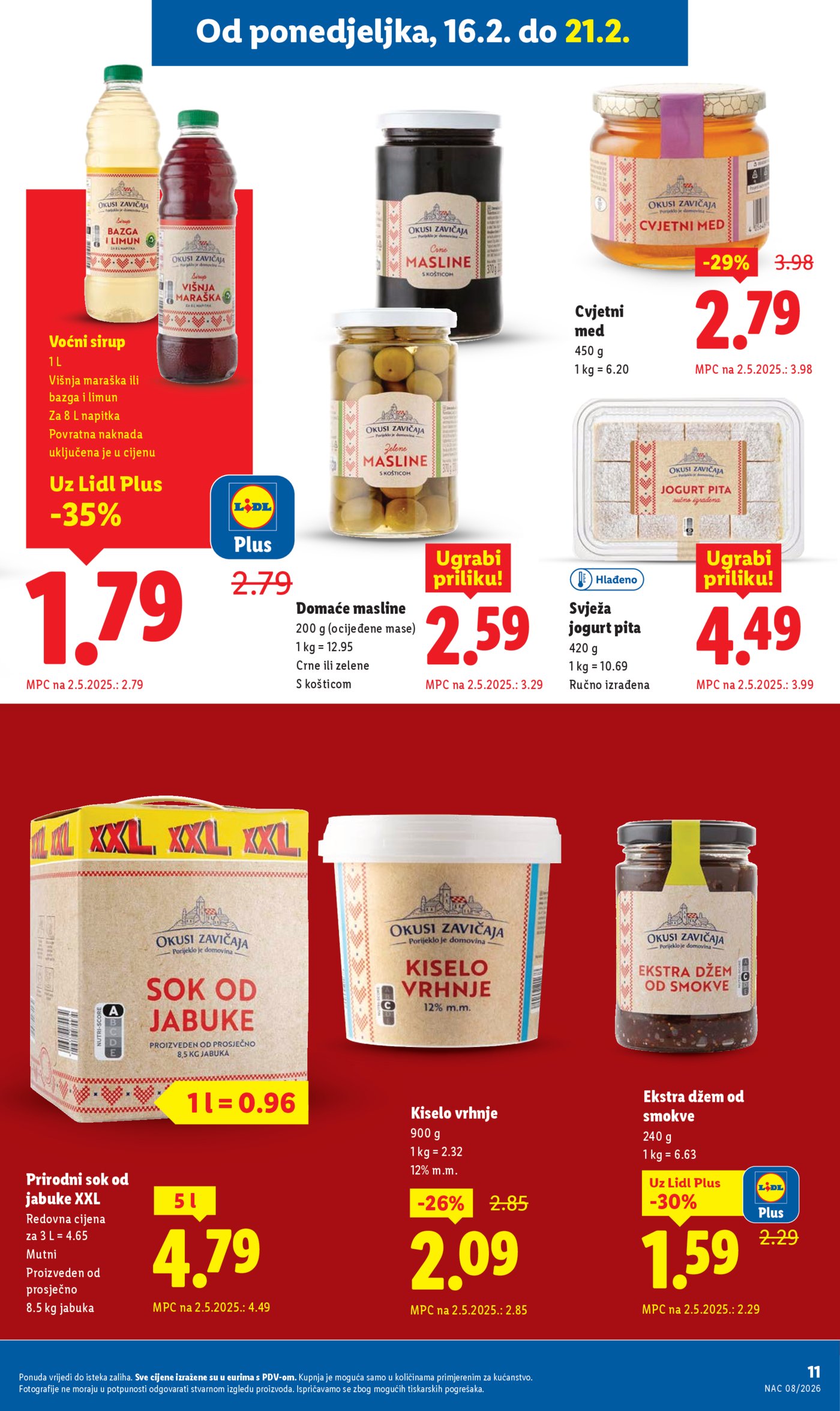 Lidl katalog Super ponuda 16.02.-21.02.2026.