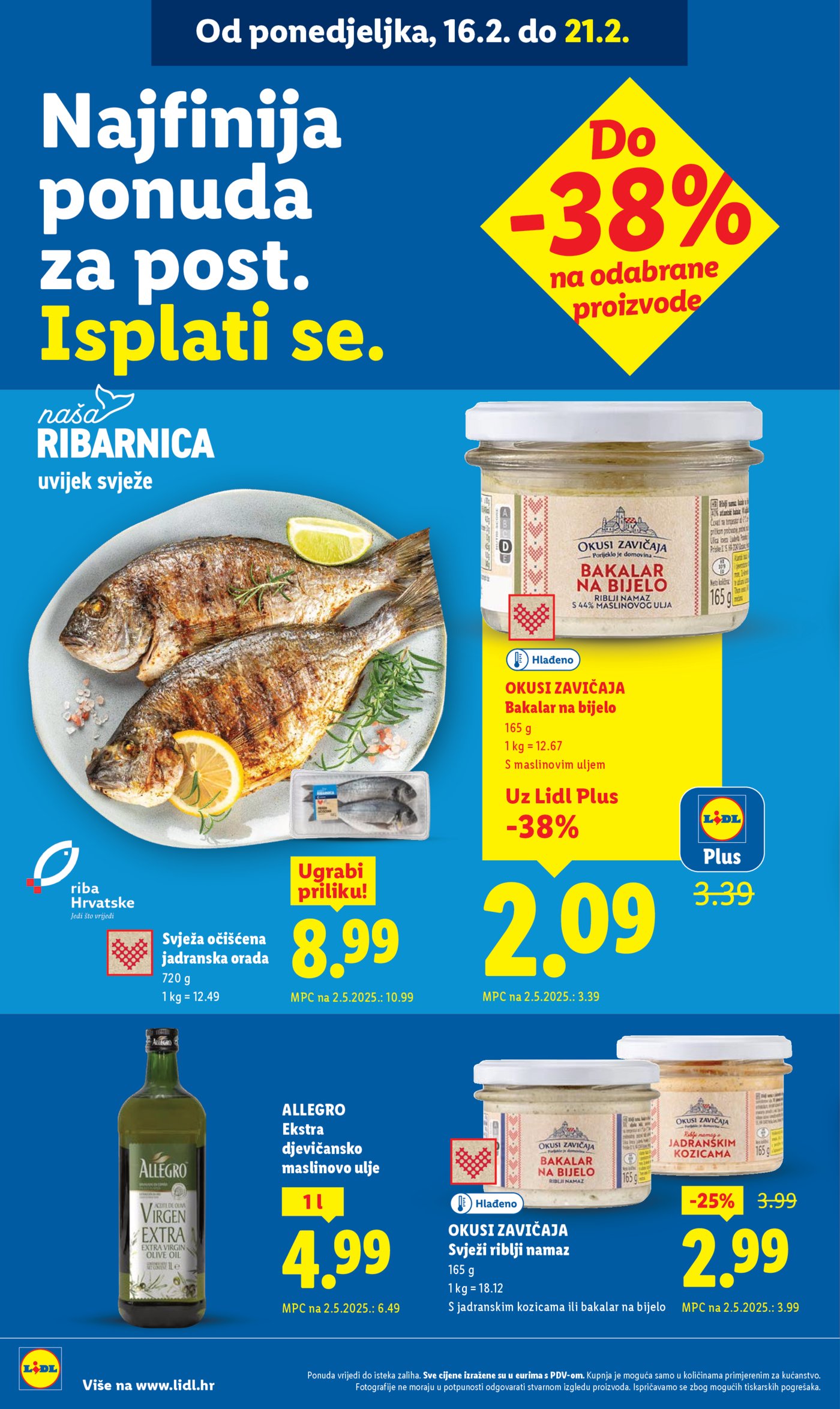 Lidl katalog Super ponuda 16.02.-21.02.2026.