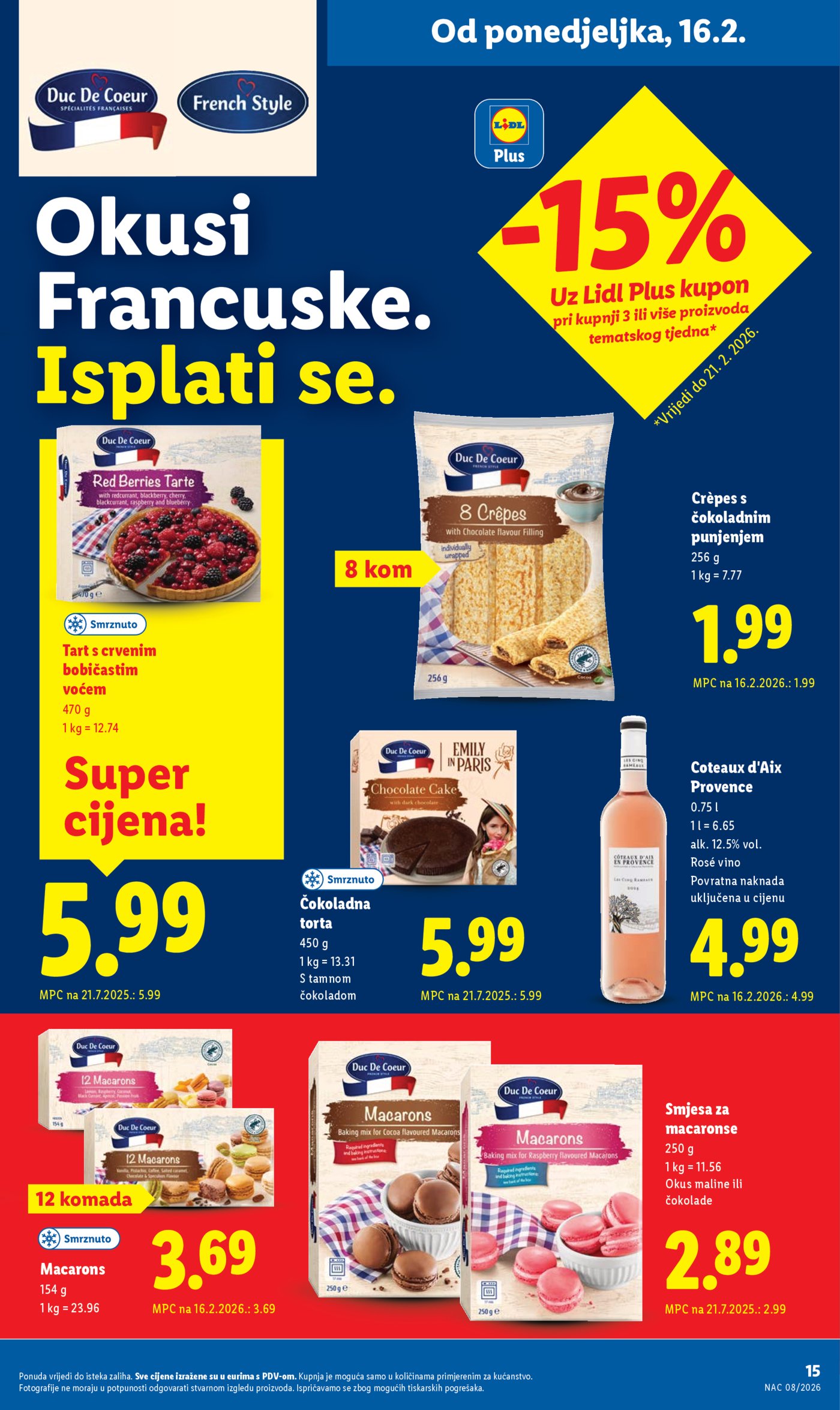 Lidl katalog Super ponuda 16.02.-21.02.2026.