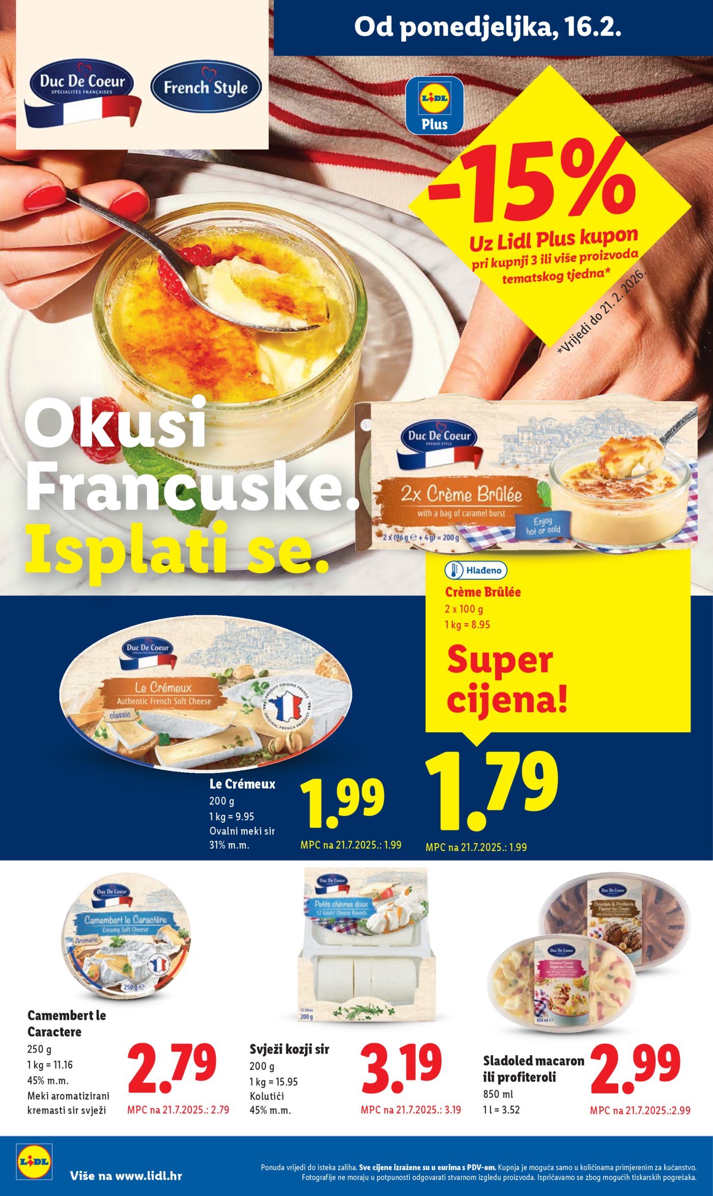 Lidl katalog Super ponuda 16.02.-21.02.2026.
