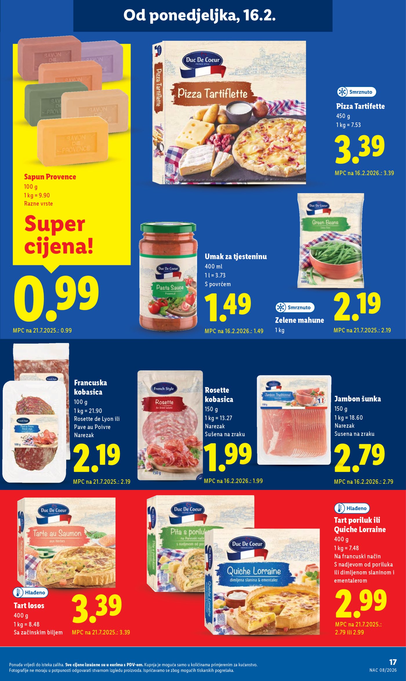 Lidl katalog Super ponuda 16.02.-21.02.2026.