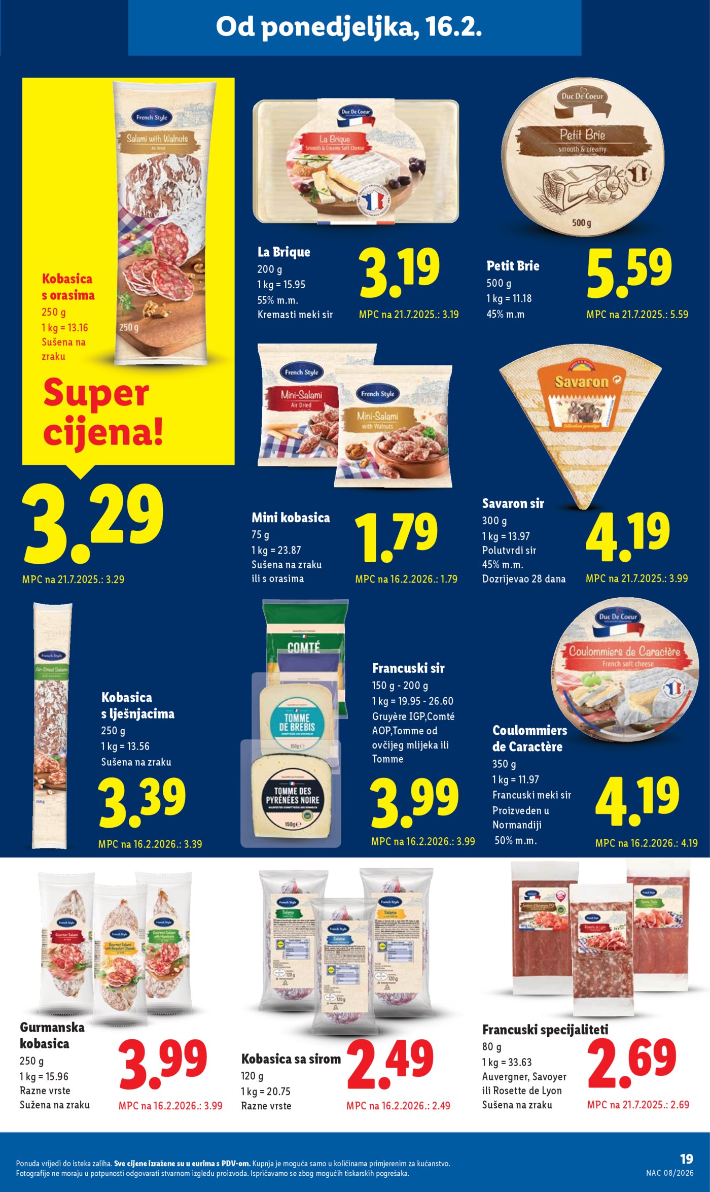 Lidl katalog Super ponuda 16.02.-21.02.2026.